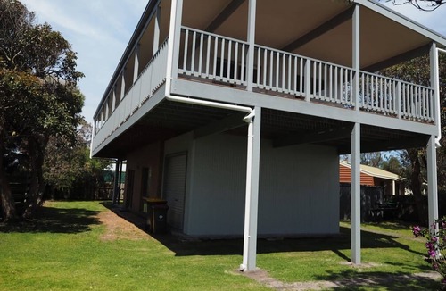 Sandy Point House | Sunset Deck At Sandy Point