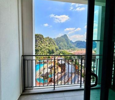 Ulu Kinta Apartment | Sunway Onsen 2 Bedrooms 5 min walk to LostWorld