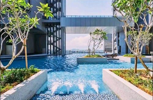 Taman Melaka Raya Apartment | SuperPrivateSPAJacuzzi#UnblockFullySeaView#2bedrooms#Netflix#FreeParking#Balcony#ImperioResindece