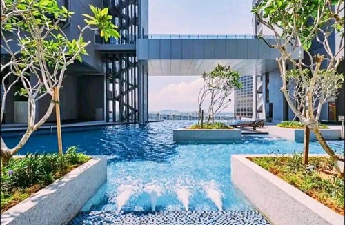 Taman Melaka Raya Apartment | SweetLavenderLovely#SeaView#Privatebathtub#Netflix#FreeParking#OneHall&OneRoomWithBalconys#ImperioResidence