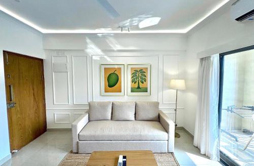 Sainagar Apartment | The Candolim Calm - Coastal 1BHK for Couples & Families with Pool Access