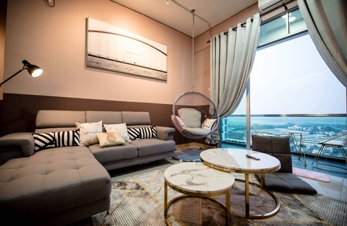 Bandar Perda Apartment | The Rumah@ BM City 3 bedroom (Pink Panther )