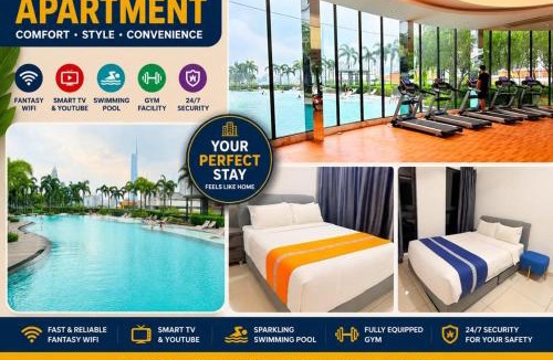 Kuala Lumpur Apartment | Trion KL Residence With Luxury Stay