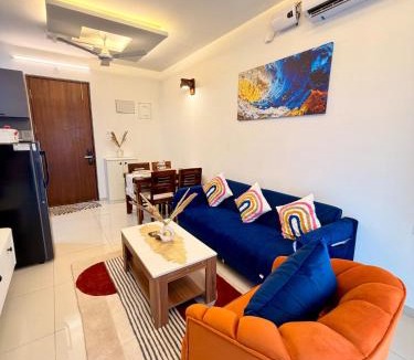 Chicalim Apartment | Turn The Tide Resort style 1BR Apt Amoret Homes