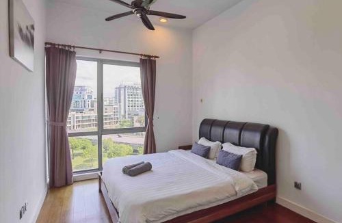 Downtown Kota Kinabalu Apartment | Urban Loft @ IMAGO MALL - 5 Pax, 2 Rooms 2 Bath