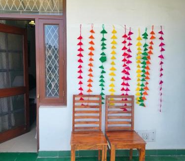 Saket Apartment | Vintage apartment Quite Breezy Terrace two bedroom apartment with WiFi