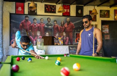 Palolem Hostel | Whoopers Hostel Palolem- Money Heist Themed