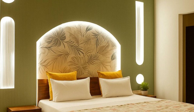 2-bedroom apartment in awesome New Delhi with AC for comfort