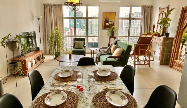 3 bedroom apt L26 at kl sentral with city view