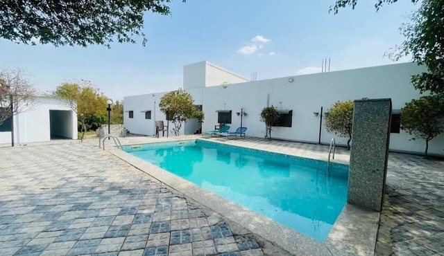 7-bedroom farmhouse in gorgeous Gairatpur Bas Gurgaon with AC, WiFi