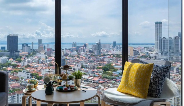 9 min drive to city, Hightfloor city view, rooftop pool, H&C Water Purifier
