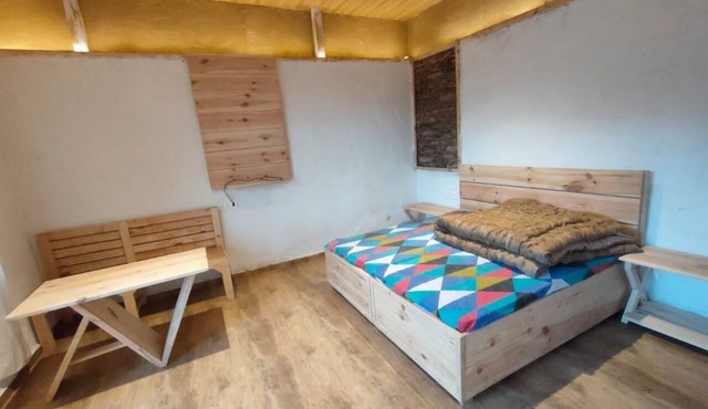 A remote and peaceful location, with just a few families residing