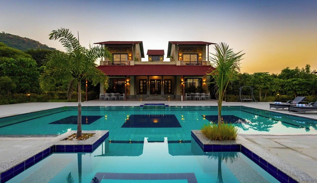 Alaya Stays Aravale Farm 4BHK Petfrndly