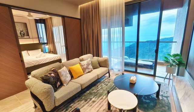 Antara Genting (3min to Genting Highlands) 3BR 3bath Jaccuzi 8pax 2 carpark