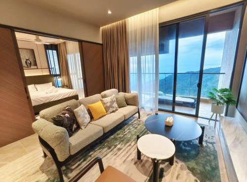 Antara Genting Jaccuzi with High Mountain View 3BR -8pax Pet Friendly FREE 2CP & Netflix Coway