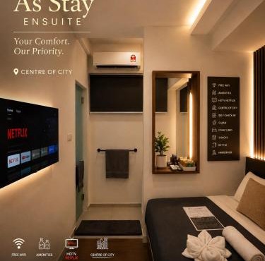 As Ensuite Cozy Room Netflix Centre KK