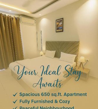 Auric Abode - luxe Studio Near CyberHub Prime Golf Course Road Stay