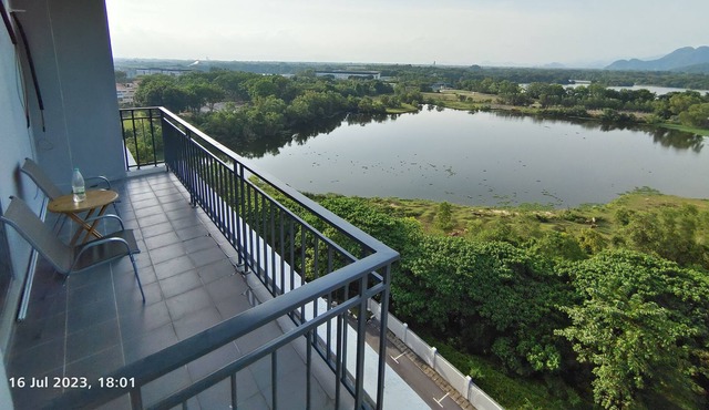 Balcony Breathtaking Forest, Lake, and Mountain Views Spacious Condo