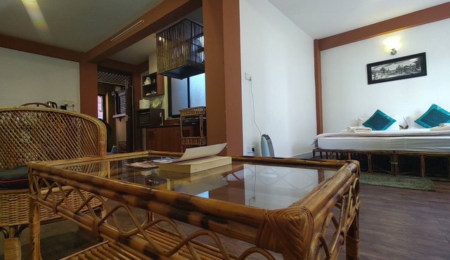 Bamboo Haven studio apartment in Lalitpur