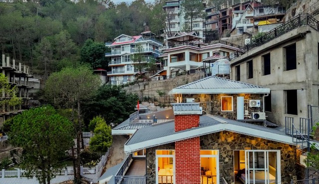 Bask and Blessings Highlands Pet-Friendly 7-BHK Retreat With Private Scenic Balconies, Jacuzzi, Spa, Garden & Gazebo