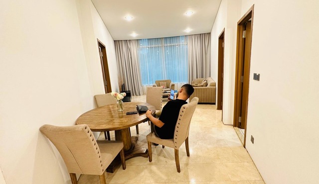 Charming 2-bedroom apartment in delightful Kuala Lumpur with AC, WiFi