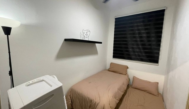 Cozy 2-bedroom apartment in wonderful Johor Bahru with AC, fitness room