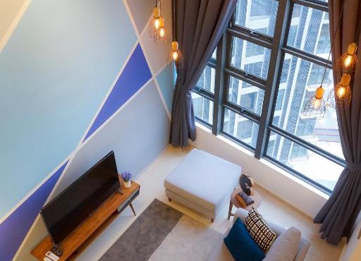 Cozy Modern Loft by De Lux @ EkoCheras, KL