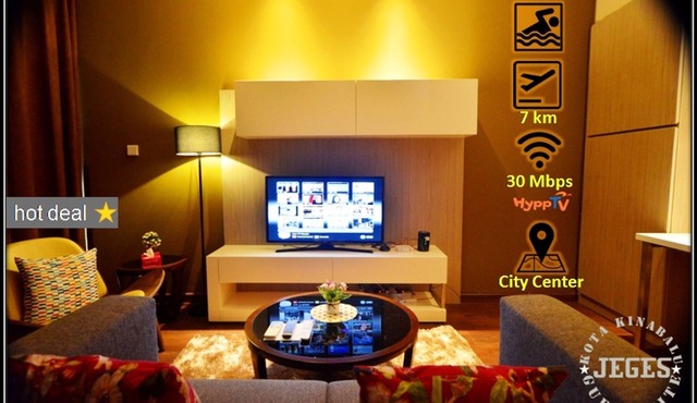 Cozy SOHO Suite with WIFI @ City Center/Imago Mall