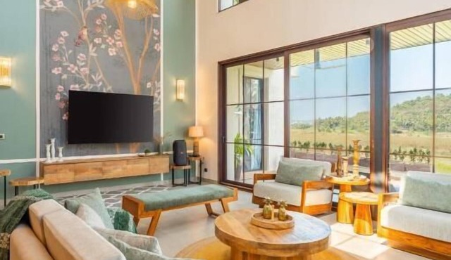 ELIVAAS 4BHK Luxury villa with Pvt Pool, Villa Verde, The Banyan Bliss