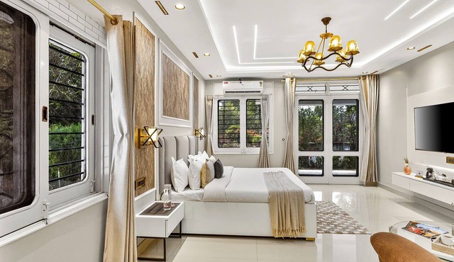 ELIVAAS Crystal Farms 3BHK with Pvt Pool