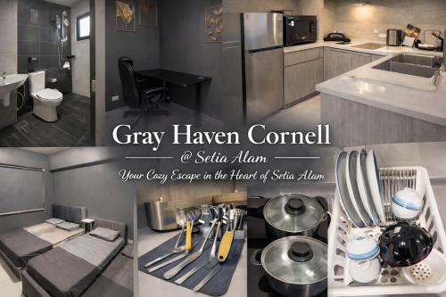 Gray Haven Cornell,Setia Alam, Setia City Mall Area, Luxury Stay