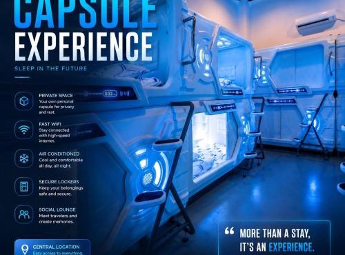 Hashtag.Capsule.Hostel