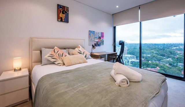 High-Rise1BR Views Free Parking St Leonards