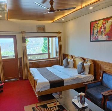 Hotel Tribhuvan Ranikhet Near Mall Road - Mountain View -Parking Facilities - Excellent Customer Service Awarded - Best Seller