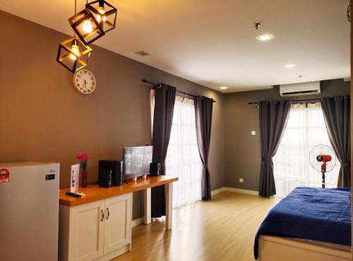 Kampar Champs Elysees, King Bed Studio unit 12A21 in Kampar