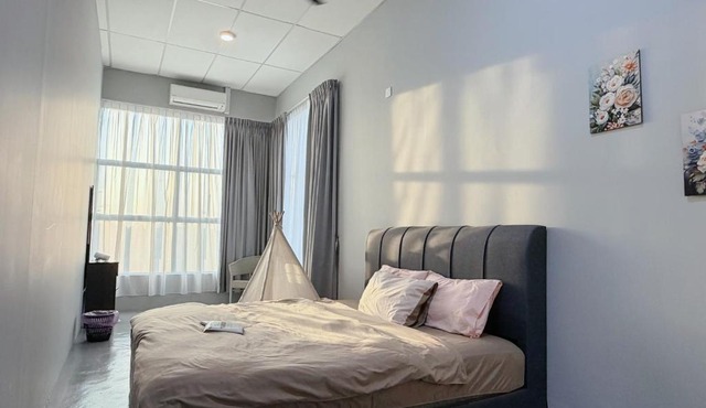 KB Penang Guest House 8pax 3 Bedroom near water park fully Aircond
