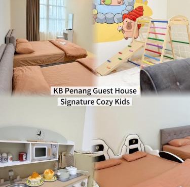 KB Penang Guest House Signature Cozy with kids playground 10pax 3 Bedroom near water park