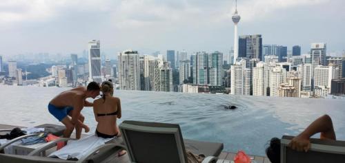 Landmark Infinity Pool at Lucentia