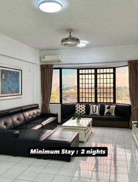 Likas Square Serviced Apartment - garden view with 3bedrooms for 9pax by Kocy Homestay