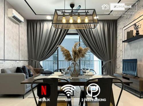 Loft 2BR opposite IKEA & MyTown near MRT by RumaBnB