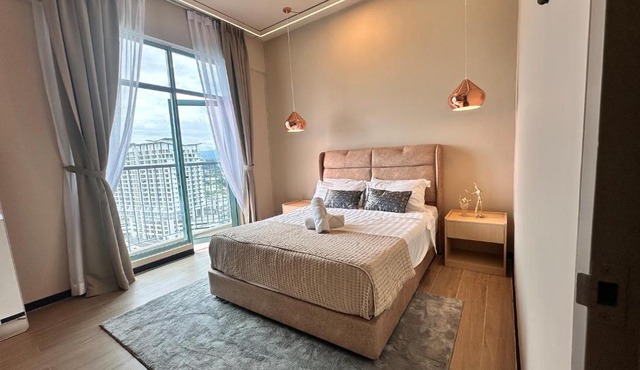 Luxury, Cosy Seaview 1 bed Suite near SICC, Cuckoo
