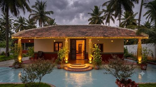 Luxury Farm Stay With Pool and Party Hall