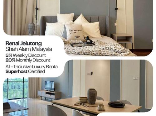 Luxury Suite Shah Alam - Pool - High-Speed Wifi - Near i-City