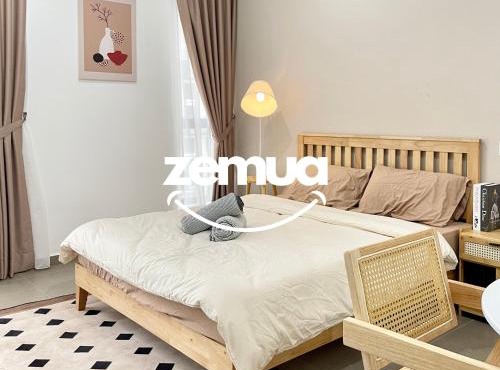 Lv24 Rattan Muji Style Monthly Stay Fully Furnished Near 1U & IKEA WiFi Free Weekly Room Service