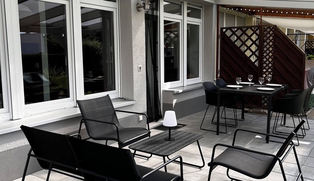 Moderner Tiny-bungalow am See in der Oberlausitz zum Radfahren, Wandern, Angeln in Quitzdorf am See