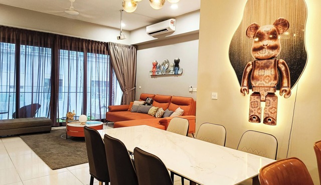Opening Promo* Cozy Kuala Lumpur City Condo (4-10 Pax)3+1Bedrooms & 3 Bathrooms