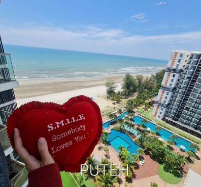 PUTEH Timurbay Beachfront Private SEA view Suite Kuantan