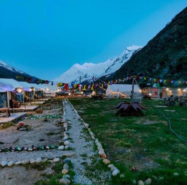 Sangam River camp