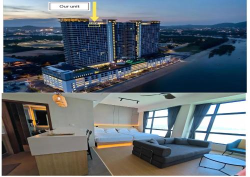 Seaview Tropical Villa Highest Floor Superior Studio 4pax Fully Renovated Imperium Residence Kuantan