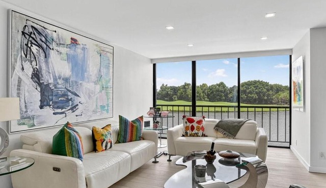 Spacious Lakeside Condo with Resort-Style Amenities in Boca Raton